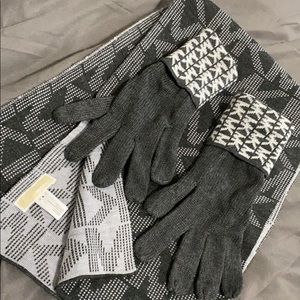 Michael Kors Scarf and Gloves